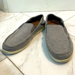 Reef Men’s 10 woven slip on shoes